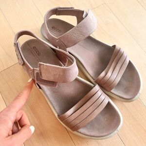 Ecco platform sandals